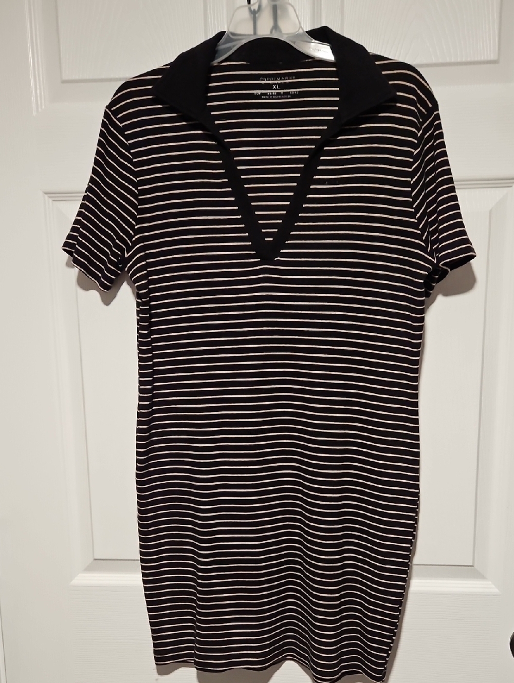 Primark Black and White Striped Tee